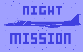 Night Mission Pinball Title Screen